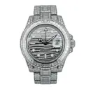 Rolex GMT-Master II 116769TBR-001 White Gold Diamond Set