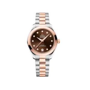 Seamaster Aqua Terra 150M 30 mm, steel ‑ Sedna gold on steel ‑ Sedna gold Ref. 220.20.30.20.63.001