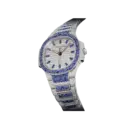 Patek Philippe Nautilus 7118/1451G 'Ladies Haute Joaillerie' White Gold Diamond Blue Sapphire Set