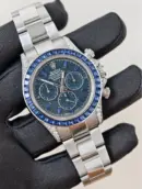 Rolex Cosmograph Daytona – White Gold & Sapphire Bezel – Ref. 126599TSA